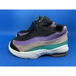 Nike Kids Sneakers Black Purple Teal